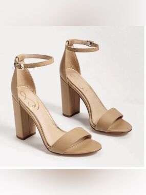 Sam Edelman Ankle-Strap Block Heels